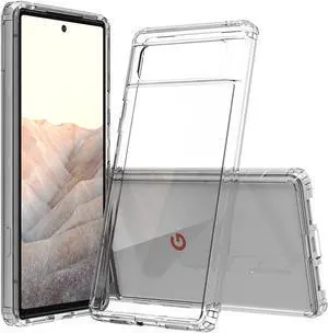 AquaFlex Transparent Anti-Shock Clear Phone Case Slim Cover for Google Pixel 6