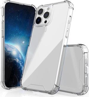 AquaFlex Transparent Anti-Shock Clear Phone Case Cover for iPhone 13 Pro MAX