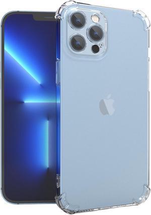 Clear Flex Gel TPU Skin Case Cover for iPhone 13 Pro Max (Camera Protection)
