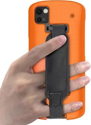 Orange Kickstand Case + Hand Strap for Zebra TC53 TC58 Mobile Computer Scanner