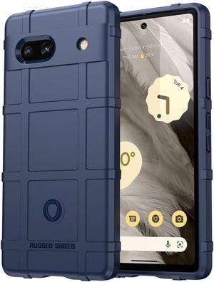 Navy Blue Special Ops Rugged Shield Case Cover for Google Pixel 7A Phone (2023)