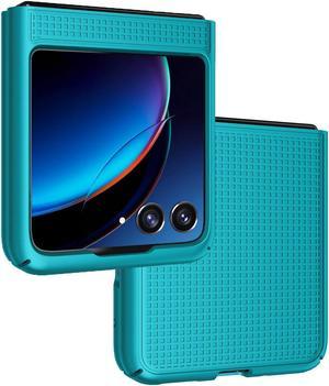 Aqua Teal Mint Hard Case Slim Phone Cover for Motorola RAZR Plus 2023 RAZR