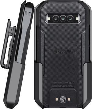 Black Anchor Lock Belt Clip Holster Case for Kyocera DuraForce Pro 3
