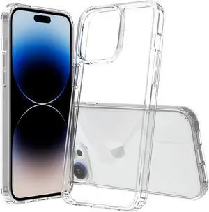 AquaFlex Anti-Shock Clear Case Slim Cover for iPhone 15 Pro Max