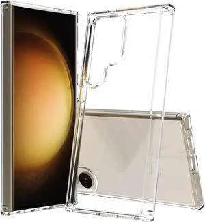 AquaFlex Anti-Shock Clear Case Slim Cover for Samsung Galaxy S24 Ultra