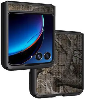 Outdoor Camouflage Hard Case Camo Cover for Motorola RAZR Plus (2023) RAZR+