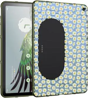Special Ops Rugged Shield Case for Google Pixel Tablet (2023) - Packed Daisies
