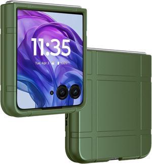 Hard Case Slim Cover for Motorola RAZR+ 2024/2025 (RAZR PLUS) - Forest Green