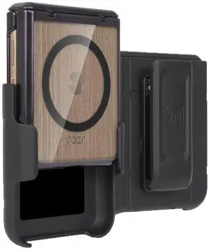 Case and Belt Clip for Motorola RAZR ULTRA 2025, Compatible with MagSafe - Black