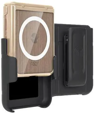 Case and Belt Clip for Motorola RAZR ULTRA 2025, Compatible with MagSafe - Gold