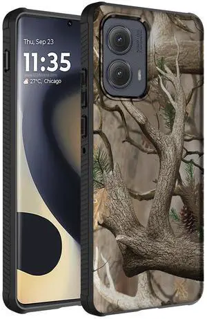 Case for Motorola Edge 2024 Phone - Bush Camo (Compatible with MagSafe)