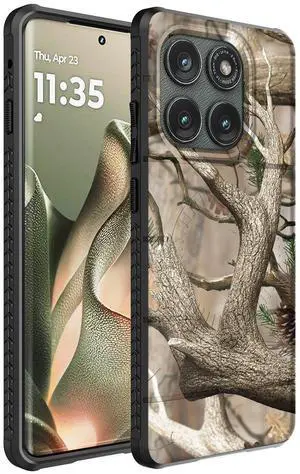 Case for Motorola Edge 5G 2025 Phone - Bush Camo (Compatible with Magsafe)
