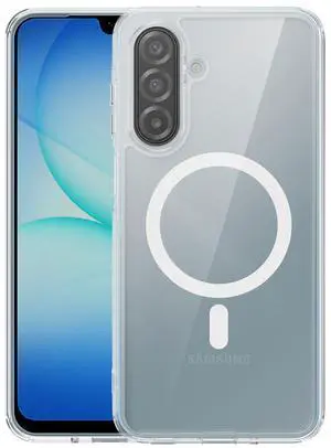 Clear Case for Samsung Galaxy A18 A17 Phone - Compatible with MagSafe Mounts Clear Case for Samsung Galaxy A18 A17 Phone - Compatible with MagSafe Mounts