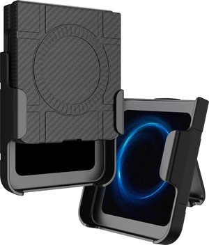 Hard Case & Belt Clip for Samsung Z Flip 8 - Carbon Fiber, Compatible w/ MagSafe Hard Case & Belt Clip for Samsung Z Flip 8 - Carbon Fiber, Compatible w/ MagSafe