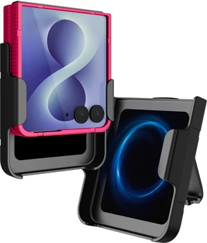 Hard Case and Belt Clip for Samsung Z Flip 8 - Pink (Compatible with MagSafe) Hard Case and Belt Clip for Samsung Z Flip 8 - Pink (Compatible with MagSafe)
