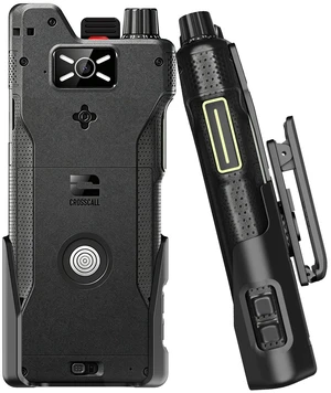 Black Rotating/Ratchet Belt Clip Holster Case for Crosscall CORE-P6 5G PTT Radio