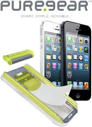 PureGear Puretek Roll-on Shield Kit HD Impact for iPhone 5 / 5s / 5c 60605PG