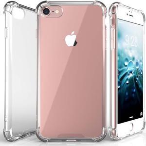 AquaFlex Clear TPU Anti-Shock Case Cover for iPhone SE 2022/2020, SE2, SE3