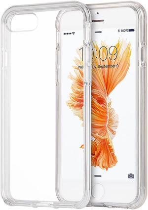 CRYSTAL CLEAR TRANSPARENT FLEX GEL TPU SKIN CASE COVER FOR APPLE iPHONE 7/8 PLUS