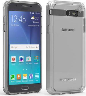 PureGear Clear Slim Shell Pro Case Cover for Samsung Galaxy J3 Prime J327 2017