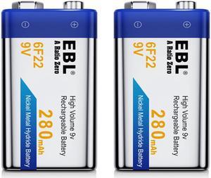 EBL 9V Rechargeable Ni-MH Battery 280mah
