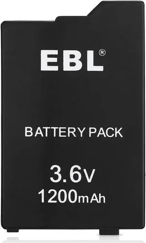 EBL 3.6V 1200mAh Lithium Ion Replacement Battery for Sony PSP 2000/3000 PSP-S110 Console