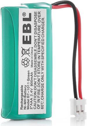 EBL 8 Pack 900mAh 2.4v Rechargeable Cordless Phone Battery for Uniden DECT 6.0 BT101 BT1011 BT1018 DECT3080 DCX300 DCX400 Series, T/Lucent 3101 AT-3201 AT-3211-2 BT-18433 BT-184342