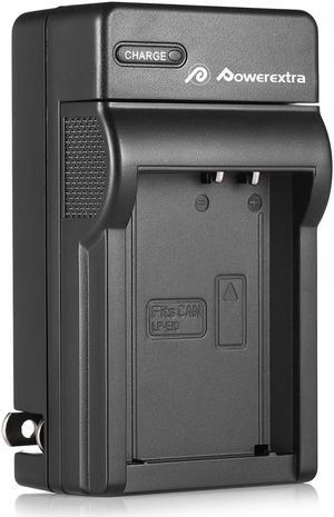 Powerextra LP-E10 Battery Charger for Canon EOS Rebel T3 T5 T7 Kiss X50 Kiss X70 EOS 1100D EOS 1200D EOS 1300D EOS 2000D EOS 1500D Digital Cameras