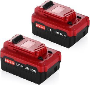Powerextra 2 Pack LBXR20 Battery 2500mAh Replace for Black and