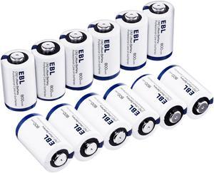 EBL CR2 Rechargeable Batteries, 3.7V Lithium RCR2