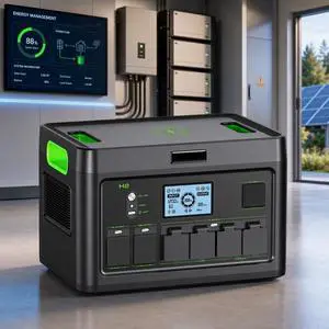 2399W Portable Power Station 1838Wh Solar Generator Backup Battery Power 2399W Portable Power Station 1838Wh Solar Generator Backup Battery Power