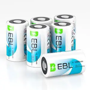 6-Packs 1000mAh CR2 Industrial Lithium Battery DL-CR2 Photo Batteries 3V 6-Packs 1000mAh CR2 Industrial Lithium Battery DL-CR2 Photo Batteries 3V