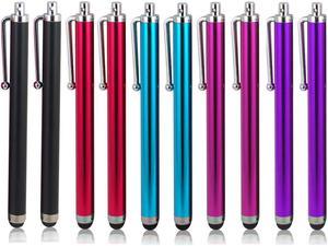 Stylus Pen, 10-Pieces Colorful Universal Touch screen Pen for iPhone iPad ipod Touch Samsung Galaxy Nexus LG HTC Smartphones Tablets