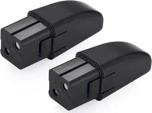 Powerextra 2 Pack 7.2V 2000mAh Ni-MH Replacement Battery for Ontel Swivel Sweeper G1 & G2 Power Tools
