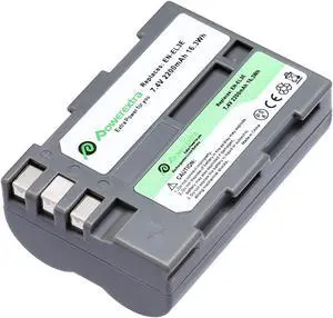 Powerextra 2200mAh 7.4V Li-ion EN-EL3e ENEL3e Battery For Nikon D200 D700 D90 D70s D300s D50 D80 D100 D300
