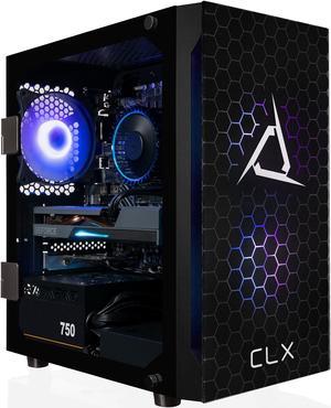 CLX SET Gaming Desktop - Intel Core i7 12700F 2.1GHz 12-Core Processor, 16GB DDR4 Memory, GeForce RTX 4060 Ti 8GB GDDR6 Graphics 1TB NVMe M.2 SSD, 2TB HDD, WiFi, Win 11 Home 64-bit