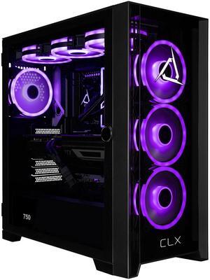 CLX SET Gaming Desktop - AMD Ryzen 9 9900X3D 4.4GHz 12-Core Processor, 32GB DDR5 Memory, GeForce RTX 5090 32GB GDDR7 Graphics, 2TB NVMe M.2 SSD, WiFi, Win 11 Home 64-bit