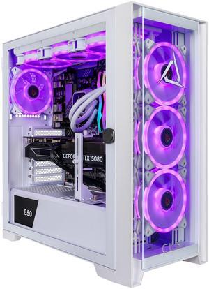 CLX SET Gaming Desktop - AMD Ryzen 9 9900X 4.4GHz 12-Core Processor, 32GB DDR5 Memory, GeForce RTX 5080 16GB GDDR7 Graphics, 2TB NVMe M.2 SSD, WiFi, Win 11 Home 64-bit