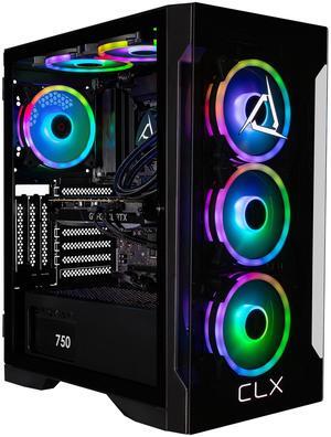 CLX SET Gaming Desktop - Intel Core i9 14900KF 3.2GHz 24-Core Processor, 32GB DDR5 Memory, GeForce RTX 5060 Ti 16GB GDDR7 Graphics, 2TB NVMe M.2 SSD, WiFi, Win 11 Home 64-bit