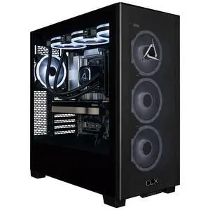 CLX Gaming Set Creator Workstation - Liquid Cooled AMD Ryzen 9 9950X 4.3GHz 16-Core Processor, 96GB DDR5 Memory, RTX PRO 5000 72GB GDDR7 ECC Graphics, 2TB SSD, WiFi, Windows 11 Pro 64-bit CLX Gaming Set Creator Workstation - Liquid Cooled AMD Ryzen 9 9950X 4.3GHz 16-Core Processor, 96GB DDR5 Memory, RTX PRO 5000 72GB GDDR7 ECC Graphics, 2TB SSD, WiFi, Windows 11 Pro 64-bit