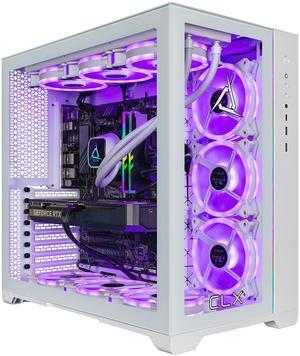 CLX SET Gaming Desktop - AMD Ryzen 7 7800X3D 4.2GHz 8-Core Processor, 64GB DDR5 Memory, GeForce RTX 5070 12GB GDDR7 Graphics, 2TB NVMe M.2 SSD, 6TB HDD, WiFi, Win 11 Home 64-bit