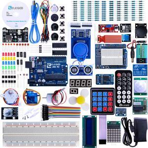 Elegoo For Arduino UNO R3 Project Most Complete Starter Kit w/ Tutorial for  MEGA2560 UNO NANO (63 Items)