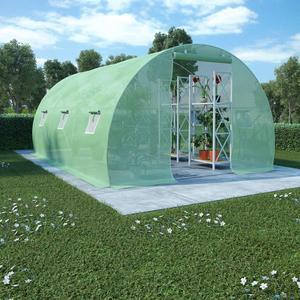 vidaXL Greenhouse Outdoor Grow House Green House for Plant Growing Gardening