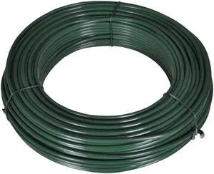 vidaXL Fencing Wire Barrier Fence Wire Mesh 180.4' 0.08"/0.12" Steel Green