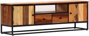 vidaXL TV Stand TV Unit Sideboard TV Console Solid Reclaimed Wood and Steel