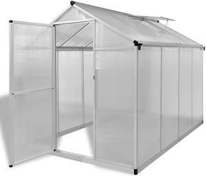 vidaXL Greenhouse Outdoor Grow House Green House for Plant Growing Gardening