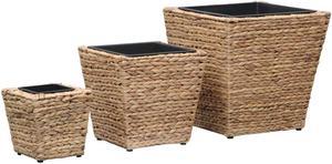 vidaXL Gabion Raised Garden Bed Raised Flower Bed Galvanized Steel Planter