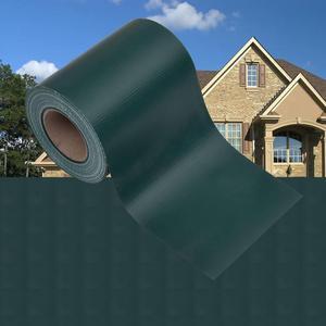 vidaXL Garden Privacy Screen Fence Screen Fabric Roll Sunscreen PVC Matte Green