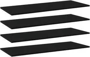 vidaXL Floating Shelves Wall Shelving Shelf 4 Pcs Sonoma Oak Engineered Wood vidaXL Floating Shelves Wall Shelving Shelf 4 Pcs Sonoma Oak Engineered Wood