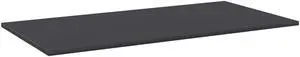 vidaXL Bookshelf Boards 8 pcs Gray 31.5"x7.9"x0.6" Engineered Wood